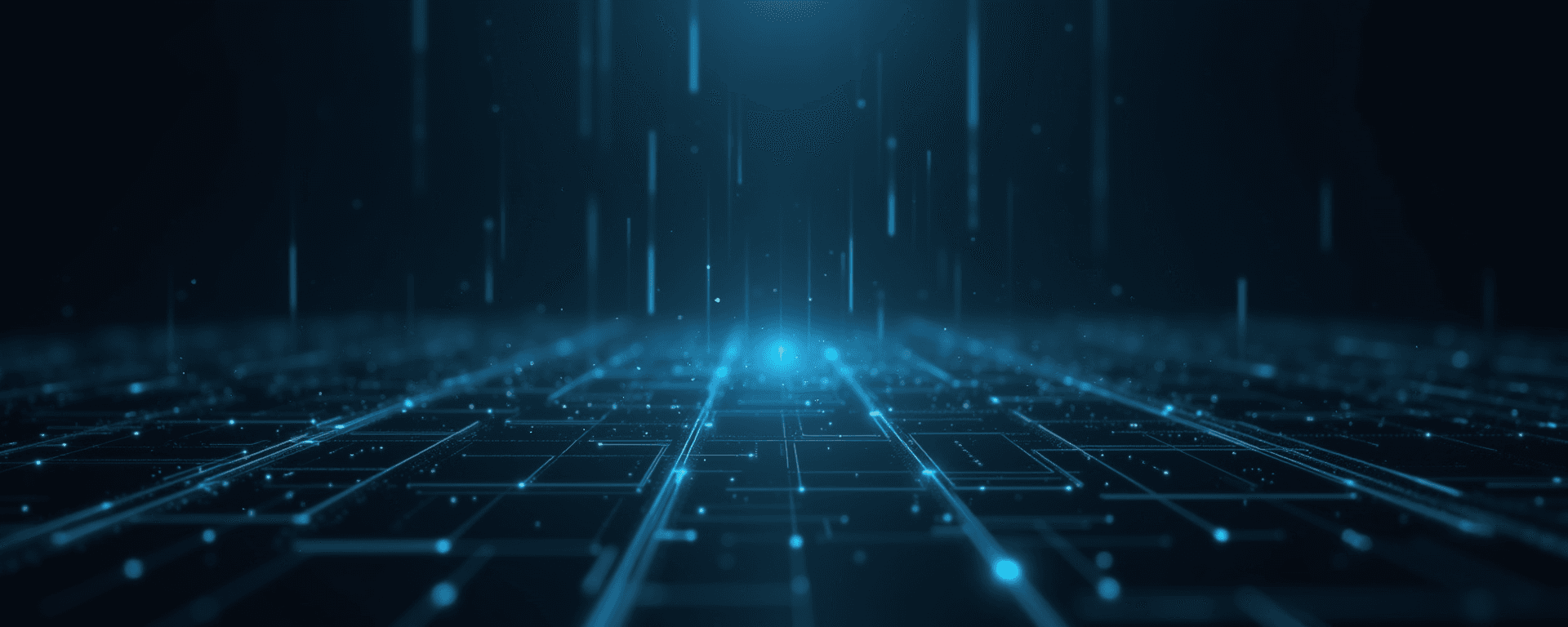 Abstract digital security landscape